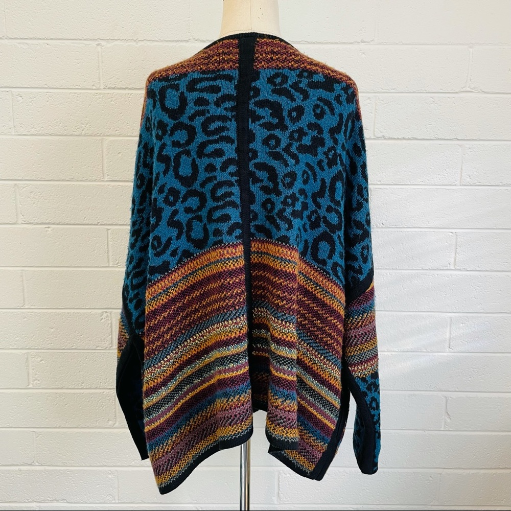 Leon & Harper. Wool Blend Slouchy Cardigan. 16-18 - Picture 8 of 12